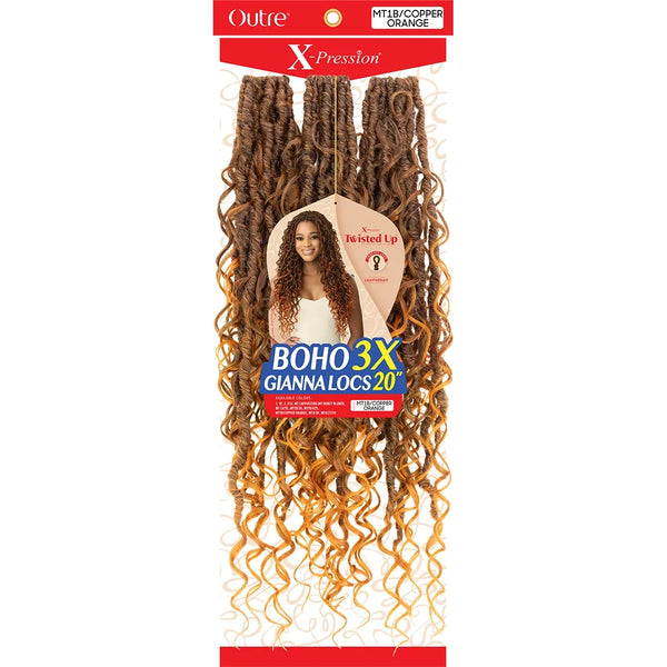 二枚セット　デスコア GROVE BOHEMIAN Outre: 20 Locs Gianna BOHO 3X Xpression 洋楽