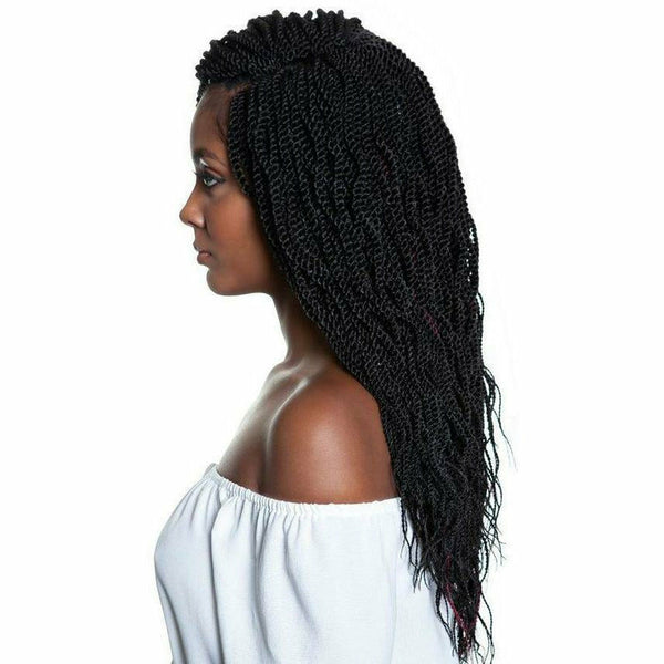 Afri-Naptural: 3X Pre-Stretched Wavy Senegal Twist 18” (SB305