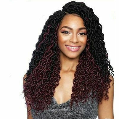 Afri-Naptural: Crochet Braid 3X Pre-Stretched Ripple Faux Locs