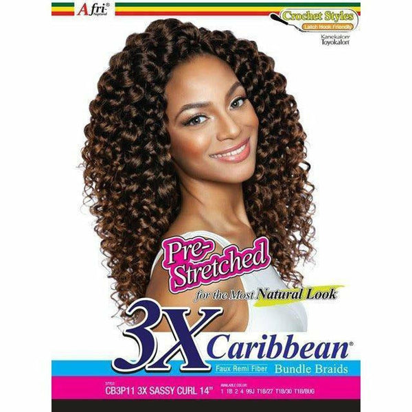 Afri-Naptural: Caribbean 3X Sassy Curl 14