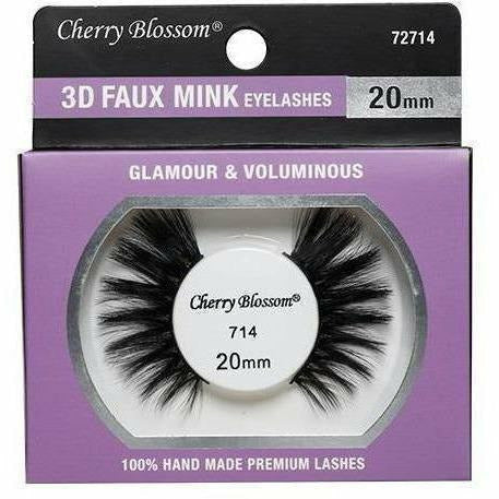 Cherry Blossom eyelashes #72714 Cherry Blossom: 3D Faux Mink Eyelashes 20mm