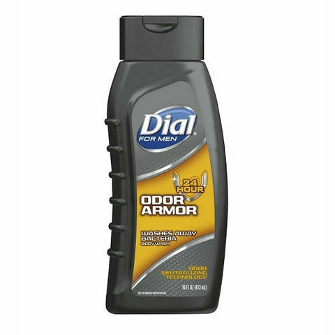 Dial Bath & Body Dial: Men Body Wash Odor Armor 16oz