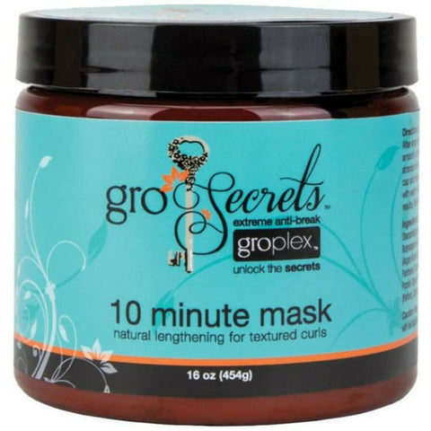 GroSecrets Treatments, Masks, & Deep Conditioners GroSecrets: Groplex 10 Minute Mask 16oz