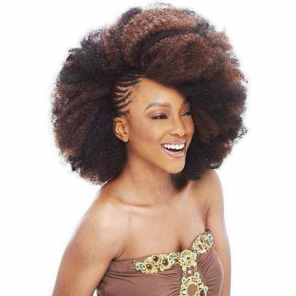 Janet Collection Crochet Braids: 2X Afro Kinky Bulk 24