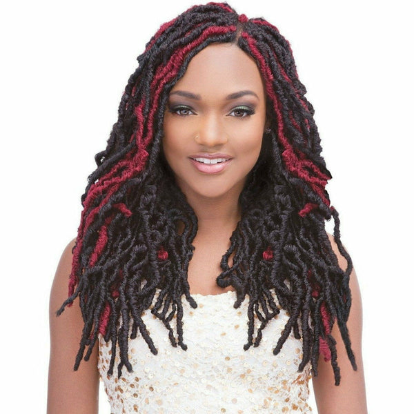 Janet Collection Crochet Braids: 2X Mambo Natural Born Locs 18
