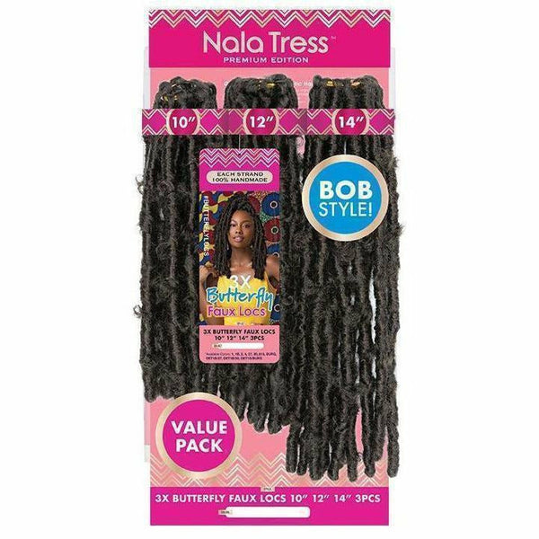 Janet Collection: Crochet Braids Nala Tress 3X Butterfly Locs 10