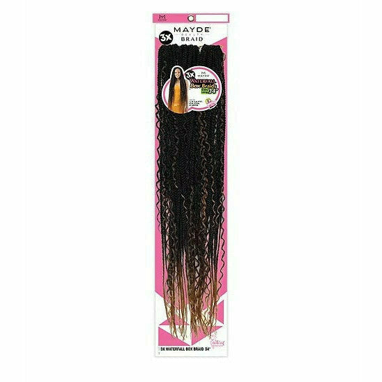 Mayde Beauty: 3x Waterfall Box Braid 34