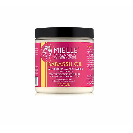 Mielle Organics: Babassu Oil & Mint Deep Conditioner 8oz – Beauty Depot  O-Store