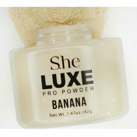 S.he: Luxe Pro Powder (Banana)