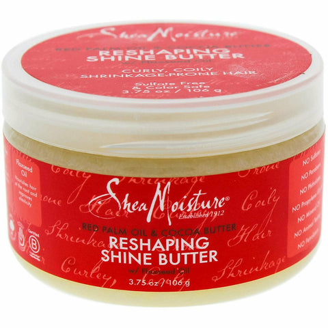 Shea Moisture: Red Palm Oil & Cocoa Butter Replenishing Shine Butter 3.75oz