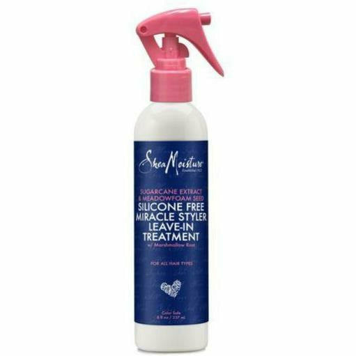 Shea Moisture Hair Care Shea Moisture: SUGARCANE EXTRACT SILICONE FREE MIRACLE LEAVE-IN TREATMENT 8oz
