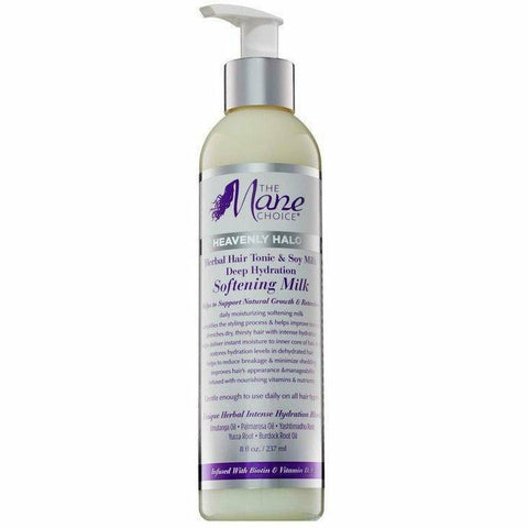 The Mane Choice Styling Product The Mane Choice: Heavenly Halo Herbal Hair Tonic & Soy Milk Deep Hydration Softening Milk 8oz