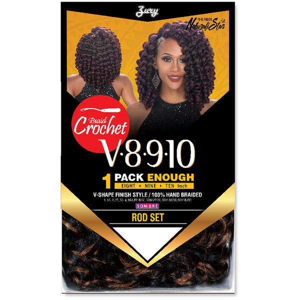 Zury: V8910 Naturali Star Synthetic Crochet Braid Bohemian - FINAL