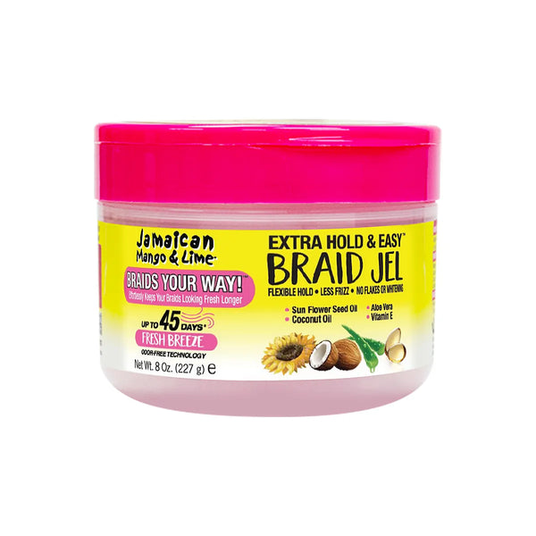 Jamaican Mango & Lime Styling Product Jamaican Mango & Lime: Extra Hold & Easy Braid Gel 8oz
