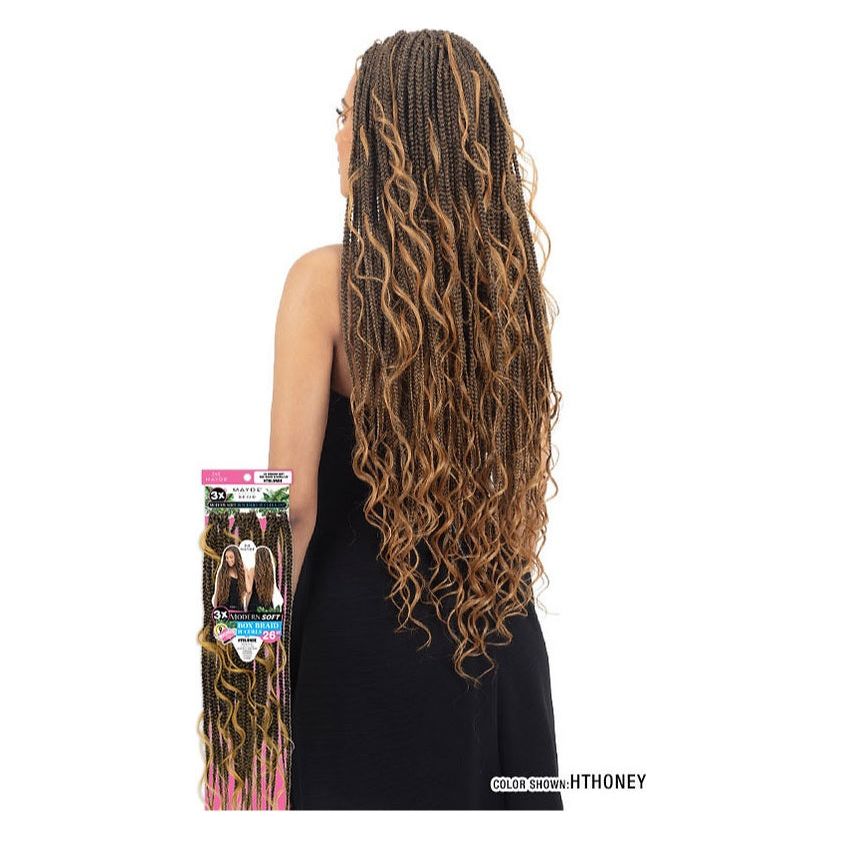 Mayde Beauty: 3x Modern Soft Box Braid 26