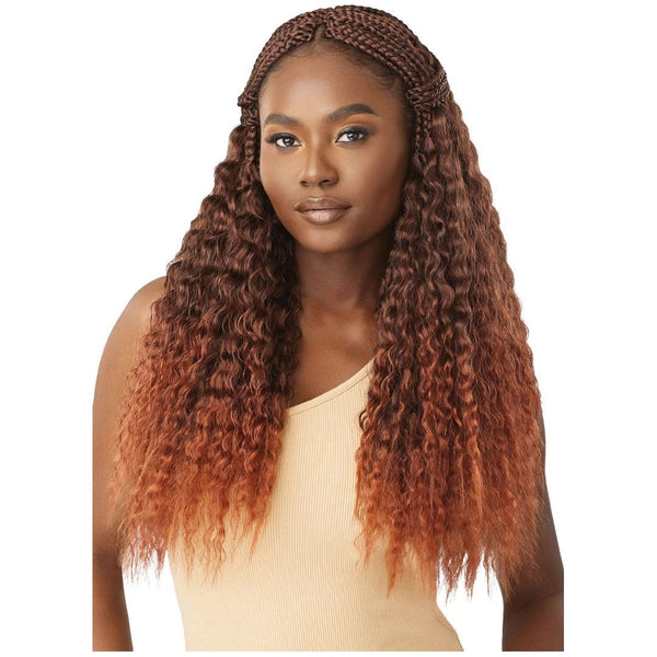 Outre Crochet Hair Outre: Xpression Twisted Up Wet & Wavy Vibe Box Braid 22"