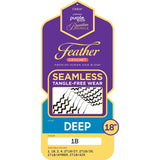 Outre Feather Crochet Outre: Purple Pack Brazilian Feather Crochet Deep 18"