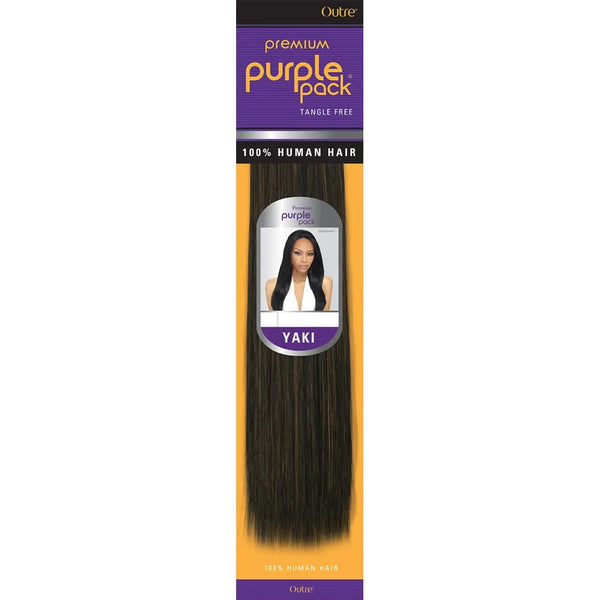 Outre Human Hair Outre: Premium Purple Pack Yaki