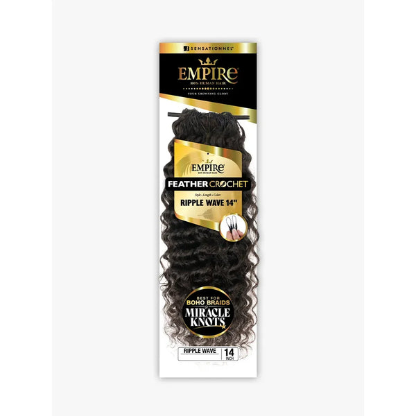 Sensationnel Bulk Sensationnel: Empire Feather Crochet Ripple Wave
