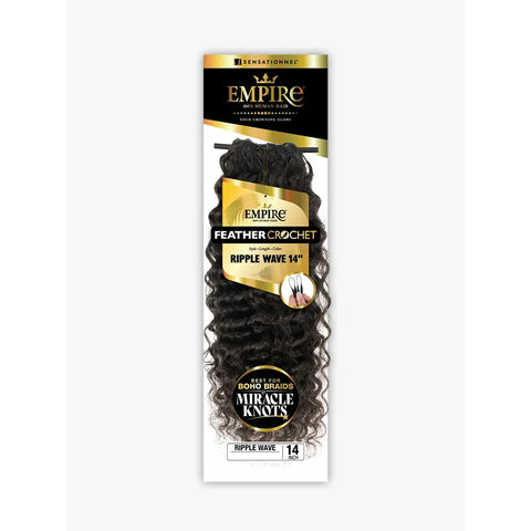 Sensationnel Bulk Sensationnel: Empire Feather Crochet Ripple Wave