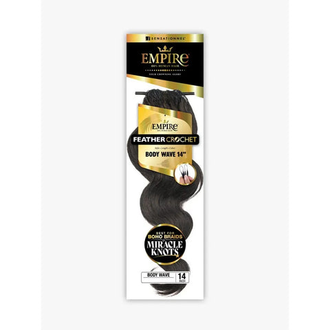 Sensationnel Human Hair Sensationnel: Empire Feather Crochet Body Wave