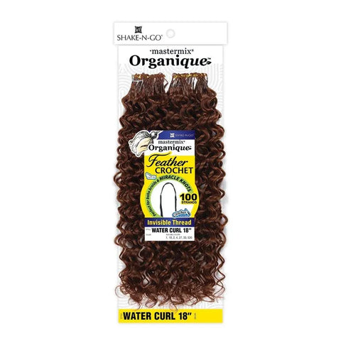 Shake N' Go Bulk Shake N' Go: Organique Feather Crochet Water Curl