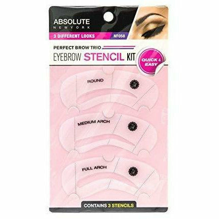 Absolute New York Cosmetics Absolute NY: Eyebrow Stencil Kit