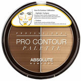 Absolute New York Cosmetics Dark ABSOLUTE NEW YORK: Pro Contour Palette
