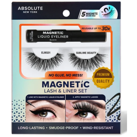 Absolute New York eyelashes Absolute NY: Magnetic Lash & Liner Set