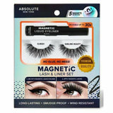Absolute New York eyelashes ELMG02 Absolute NY: Magnetic Lash & Liner Set #ELMG01