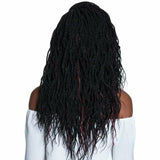 Afri-Naptural Crochet Hair #1 - Jet Black Afri-Naptural 3X PRE-STRETCHED WAVY SENEGAL TWIST 18”