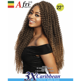 Afri-Naptural Crochet Hair Afri-Naptural: 3X Caribbean Passion Water Wave 22"