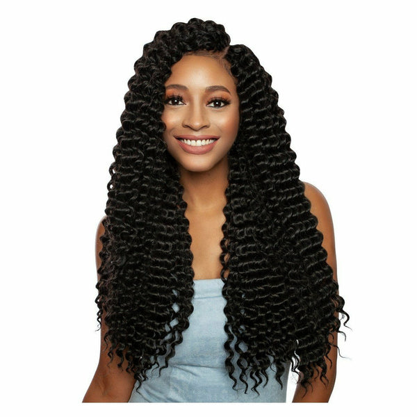 Afri-Naptural Crochet Hair Afri-Naptural: 3X Caribbean Soft Deep Twist 20" (CB3P2001)