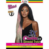 Afri-Naptural Crochet Hair Afri-Naptural 3X CHUBBA SENEGAL TWIST 24" (SB309)