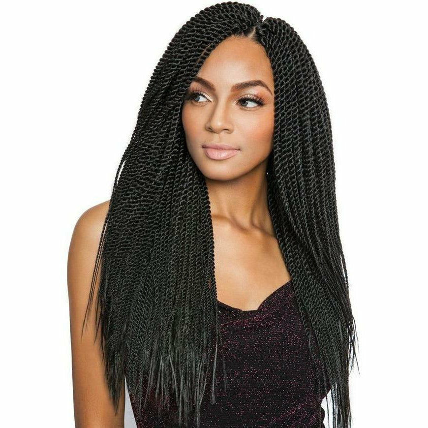 Dairess 24 Inch Senegalese Twist Hair Crochet Braids Synthetic Twist  Crochet Braids Natural Hair 20 Strands For Women - Synthetic Braiding  Hair(for Black) - AliExpress