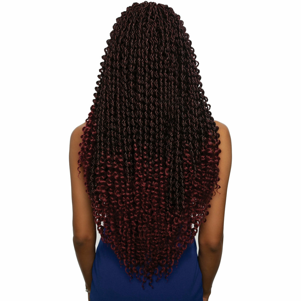 Afri-Naptural: 3X Water Locs 22