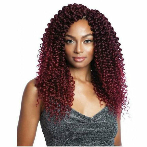 Afri-Naptural Crochet Hair Afri-Naptural: Caribbean 3X Water Wave 14"