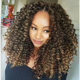 Afri-Naptural Crochet Hair Afri Naptural: Caribbean Sassy Curl 18" (CB22)