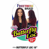 Afri-Naptural Crochet Hair Freetress: Butterfly Loc 18'' Crochet Braid