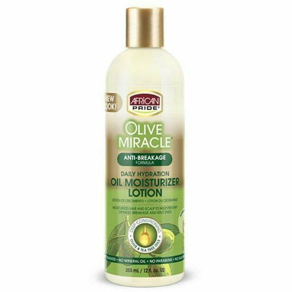 African Pride Hair Care African Pride: Olive Miracle Daily Oil Moisturizer 12oz