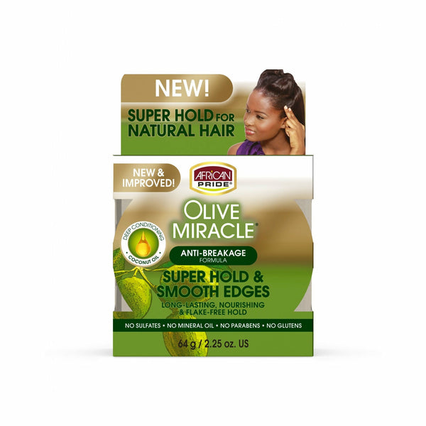 African Pride Styling Product African Pride: Olive Miracle Super Hold & Smooth Edges