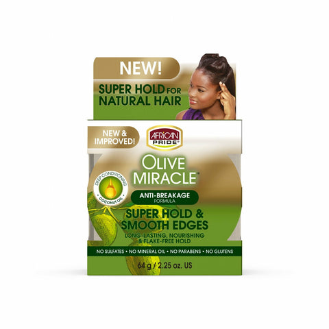 African Pride Styling Product African Pride: Olive Miracle Super Hold & Smooth Edges