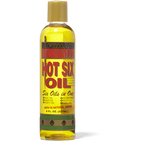 African Royale: Hot Six Oil 8oz