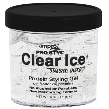 Ampro Styling Product Ampro: Clear Ice Ultra Hold Gel 10oz