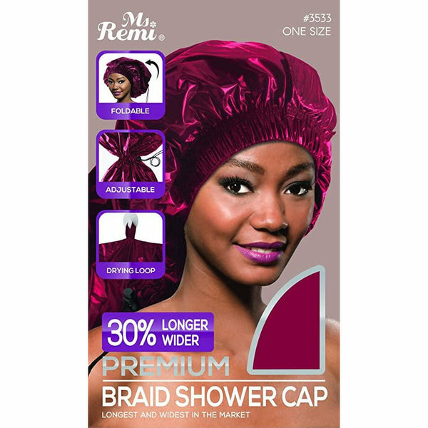 Annie bon Ms. Remi: Premium Braid Shower Cap