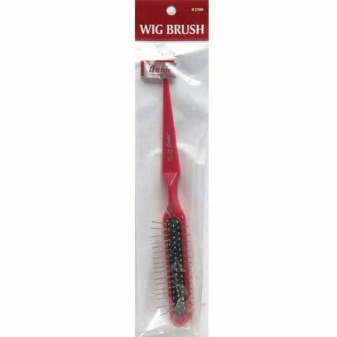 Woxinda No Frizz Brush Hair Brush with Hole in The Middle Makeup Metal Telescopic Brush Cheek Brush Blush Brush Makeup Brush, Size: One size, Purple
