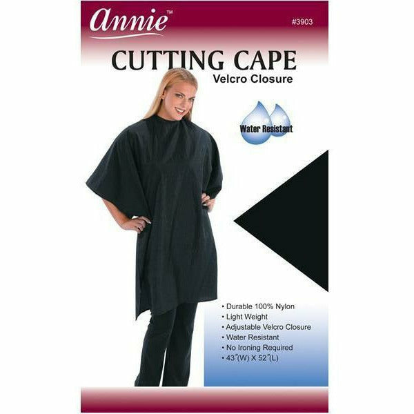 Annie Salon Tools Annie: Cutting Cape with Velcro Closure # 3903