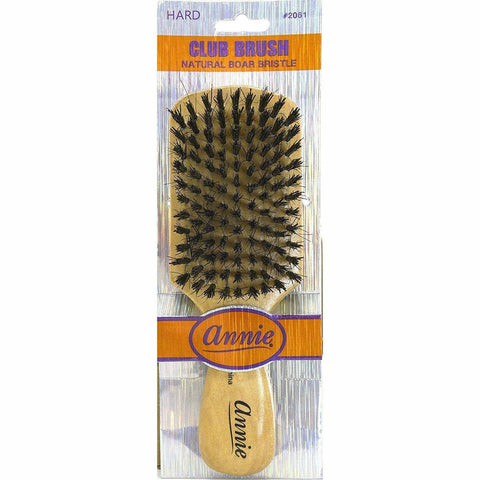 Annie Salon Tools Annie: Hard 100% Boar Bristle Club Brush #2061