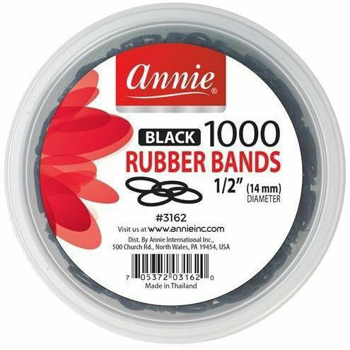 Annie Salon Tools Annie: Rubber Bands 1000 1/2" #3162