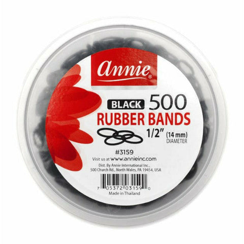 Annie Salon Tools Annie: Rubber Bands 500 1/2"